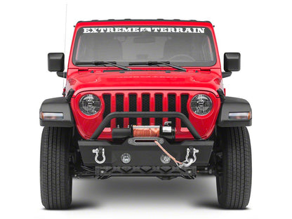 RedRock Attack Stubby Winch Front Bumper (18-25 Jeep Wrangler JL)