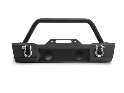 RedRock Attack Stubby Winch Front Bumper (07-18 Jeep Wrangler JK)