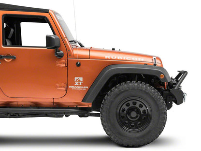 RedRock Attack Stubby Winch Front Bumper (07-18 Jeep Wrangler JK)