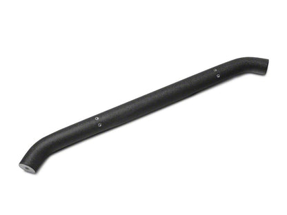 RedRock 3-Inch Round Curved Side Step Bars; Textured Black (18-25 Jeep Wrangler JL 2-Door)