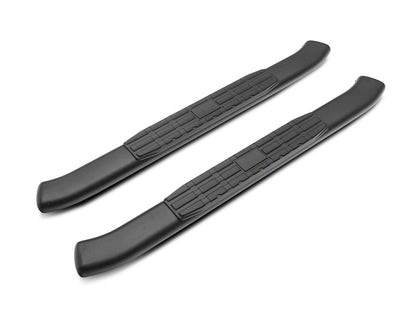 RedRock PNC Side Step Bars; Textured Black (18-25 Jeep Wrangler JL 2-Door)