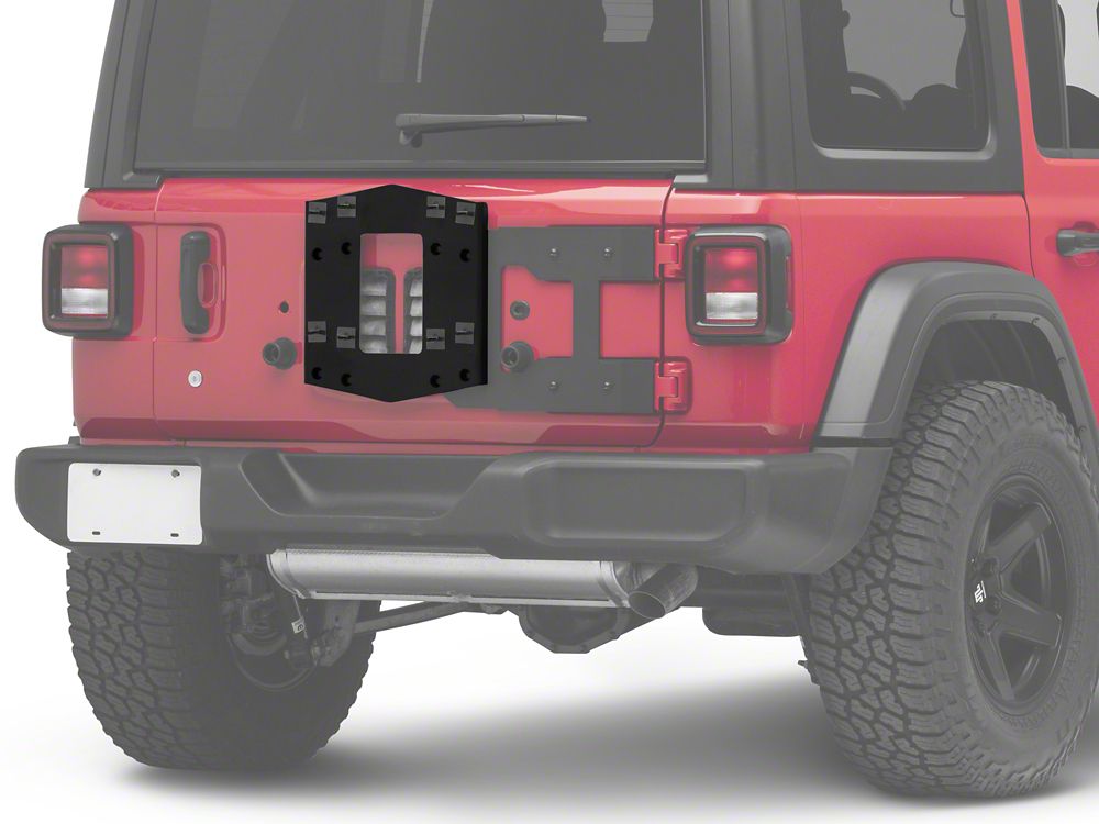 RedRock HD Tailgate Mounted Tire Carrier (18-25 Jeep Wrangler JL)