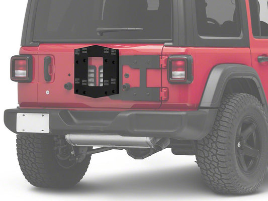 RedRock HD Tailgate Mounted Tire Carrier (18-25 Jeep Wrangler JL)