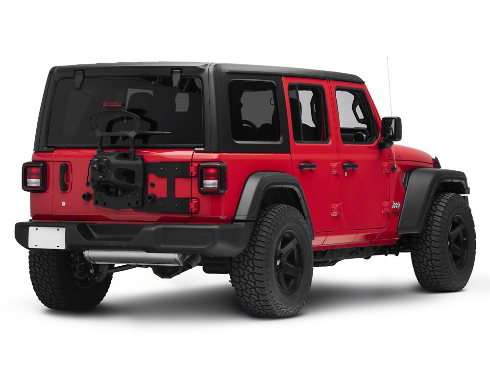 RedRock HD Tailgate Mounted Tire Carrier (18-25 Jeep Wrangler JL)