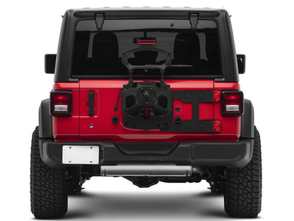 RedRock HD Tailgate Mounted Tire Carrier (18-25 Jeep Wrangler JL)