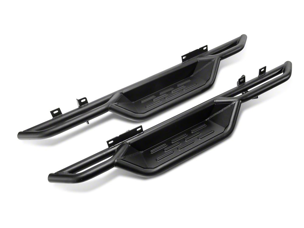 RedRock HD Drop Side Step Bars (18-25 Jeep Wrangler JL 2-Door)