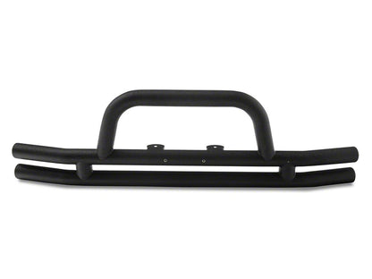 RedRock Tubular Front Bumper; Textured Black (18-25 Jeep Wrangler JL)