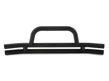 RedRock Tubular Front Bumper; Textured Black (18-25 Jeep Wrangler JL)