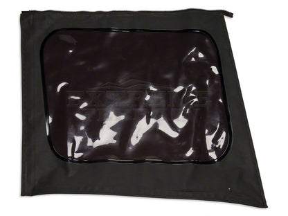 RedRock Replacement Soft Top with Tinted Windows and Upper Door Skins; Black Diamond (87-95 Jeep Wrangler YJ)