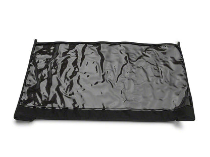 RedRock Replacement Soft Top with Tinted Windows and Upper Door Skins; Black Diamond (87-95 Jeep Wrangler YJ)