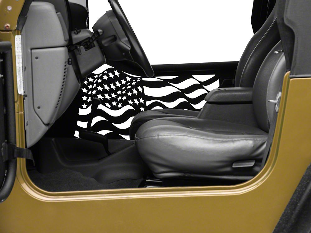 RedRock Old Glory Doors with Mirrors (97-06 Jeep Wrangler TJ)