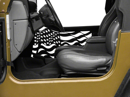 RedRock Old Glory Doors with Mirrors (97-06 Jeep Wrangler TJ)