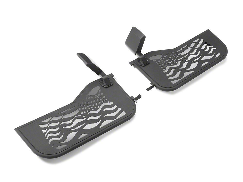 RedRock Old Glory Doors with Mirrors (97-06 Jeep Wrangler TJ)