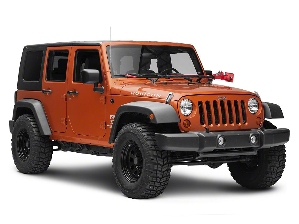 RedRock Hi-Lift Jack Hood Mount Bracket (07-18 Jeep Wrangler JK)