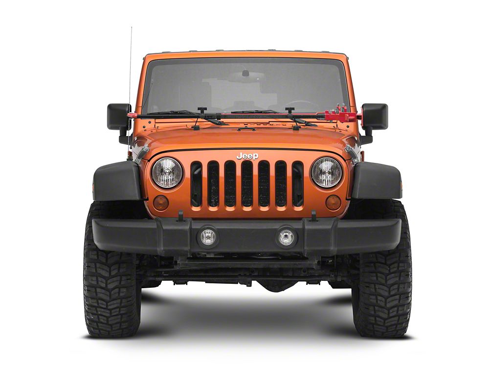 RedRock Hi-Lift Jack Hood Mount Bracket (07-18 Jeep Wrangler JK)