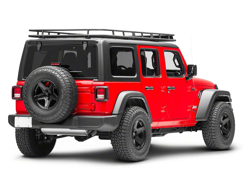 RedRock Full Length Roof Rack (18-25 Jeep Wrangler JL 4-Door)