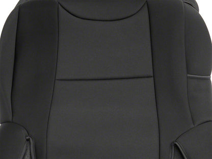 RedRock Custom Fit Front and Rear Seat Covers; Black (13-18 Jeep Wrangler JK 4-Door)