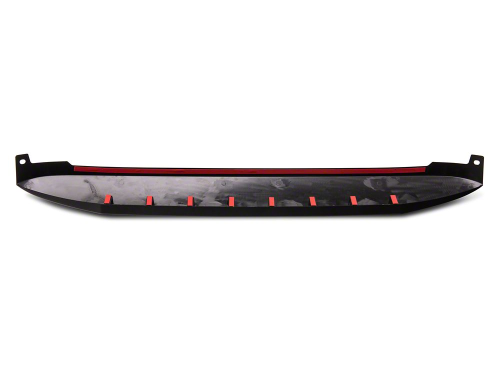RedRock Angry Eye Light Brow; Matte Black (07-18 Jeep Wrangler JK)