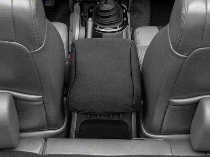 RedRock Neoprene Center Console Cover; Black (11-18 Jeep Wrangler JK)