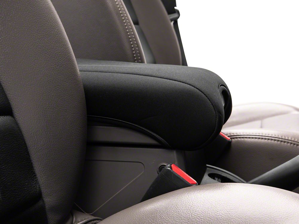 RedRock Neoprene Center Console Cover; Black (11-18 Jeep Wrangler JK)