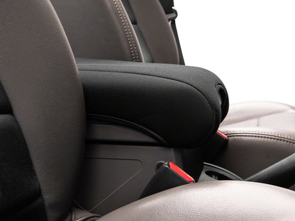 RedRock Neoprene Center Console Cover; Black (11-18 Jeep Wrangler JK)