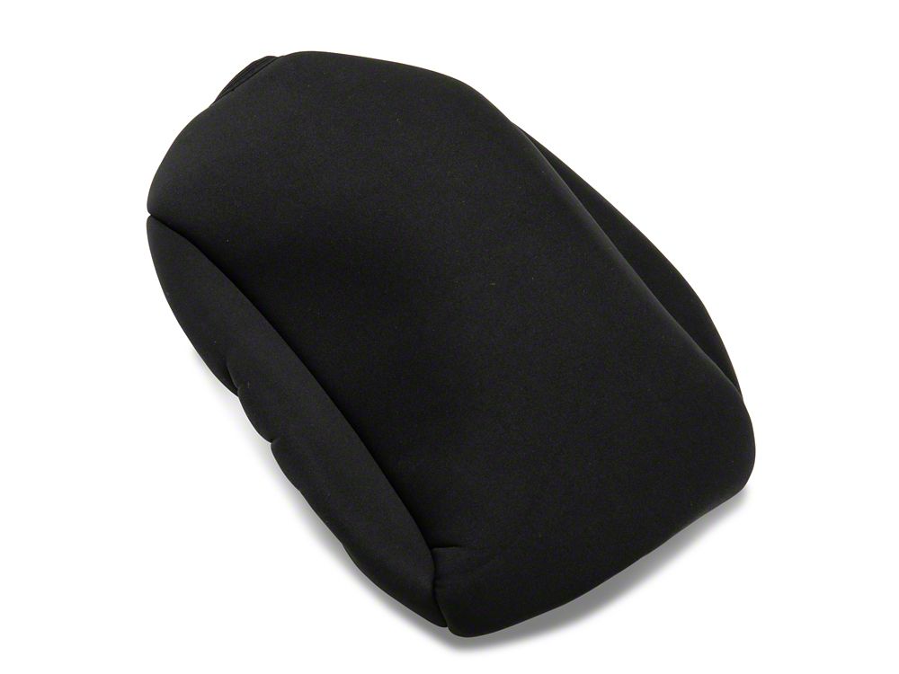 RedRock Neoprene Center Console Cover; Black (11-18 Jeep Wrangler JK)