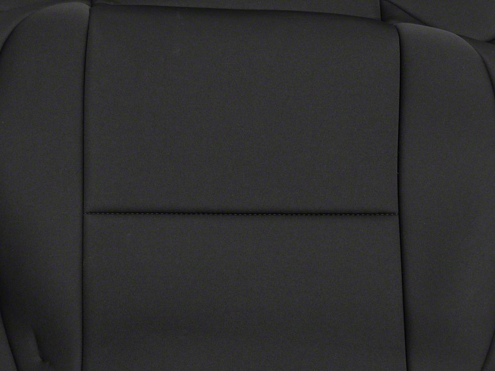 RedRock Custom Fit Front and Rear Seat Covers; Black (18-25 Jeep Wrangler JL 2-Door)
