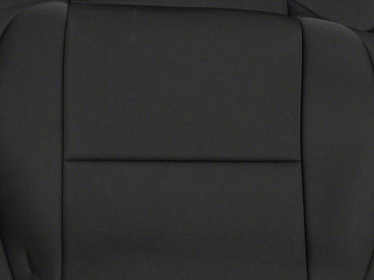 RedRock Custom Fit Front and Rear Seat Covers; Black (18-25 Jeep Wrangler JL 2-Door)