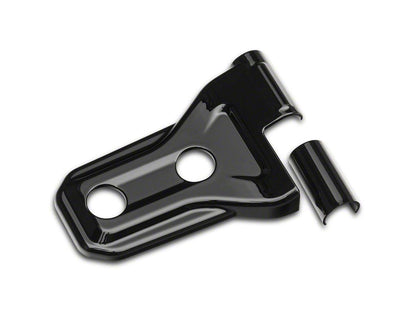 RedRock Exterior Door Hinge Covers; Black (18-25 Jeep Wrangler JL)
