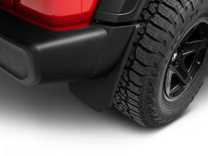 RedRock Custom Molded Mud Guards; Front and Rear (18-25 Jeep Wrangler JL, Excluding Rubicon)