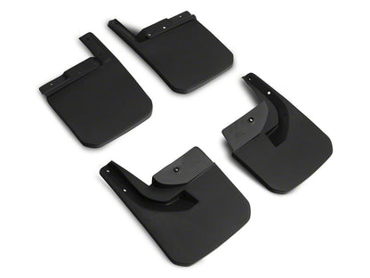 RedRock Custom Molded Mud Guards; Front and Rear (18-25 Jeep Wrangler JL, Excluding Rubicon)