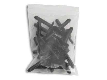 RedRock Custom Molded Mud Guards; Front and Rear (18-25 Jeep Wrangler JL, Excluding Rubicon)