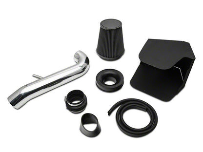 RedRock Cold Air Intake; Polished (18-25 3.6L Jeep Wrangler JL)