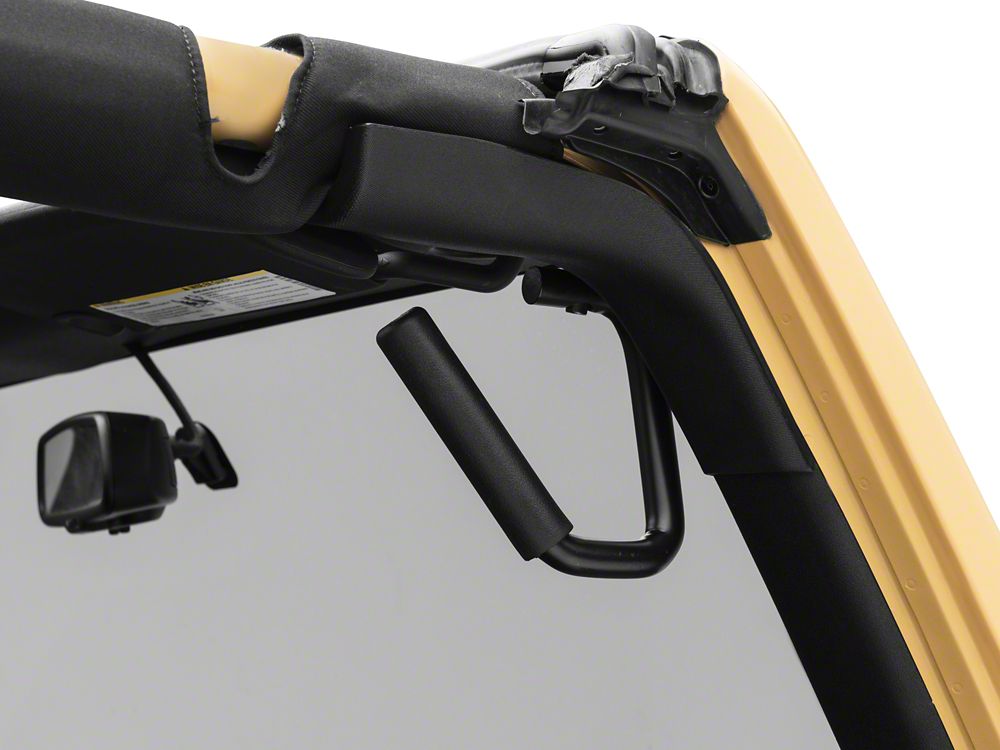 RedRock Steel Front Grab Handles (07-18 Jeep Wrangler JK)