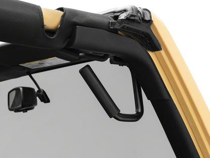 RedRock Steel Front Grab Handles (07-18 Jeep Wrangler JK)