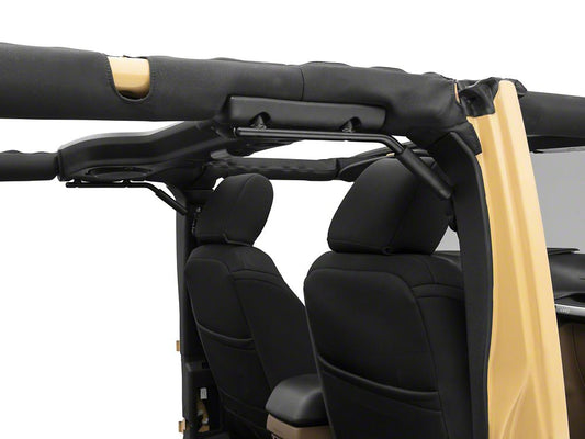 RedRock Steel Rear Grab Handles (07-18 Jeep Wrangler JK)
