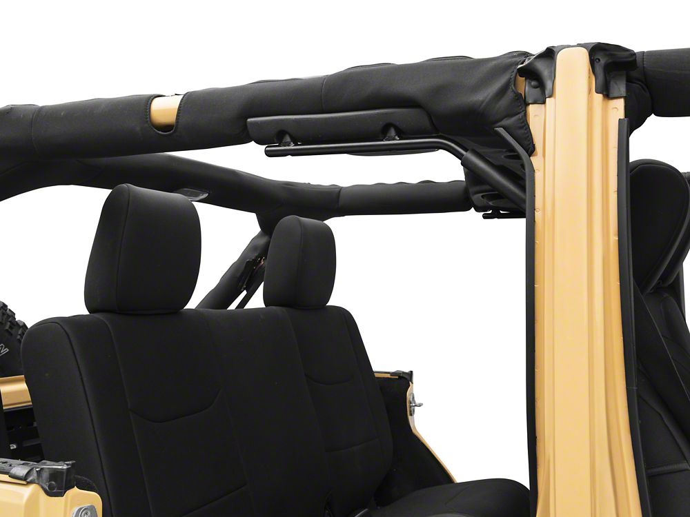 RedRock Steel Rear Grab Handles (07-18 Jeep Wrangler JK)