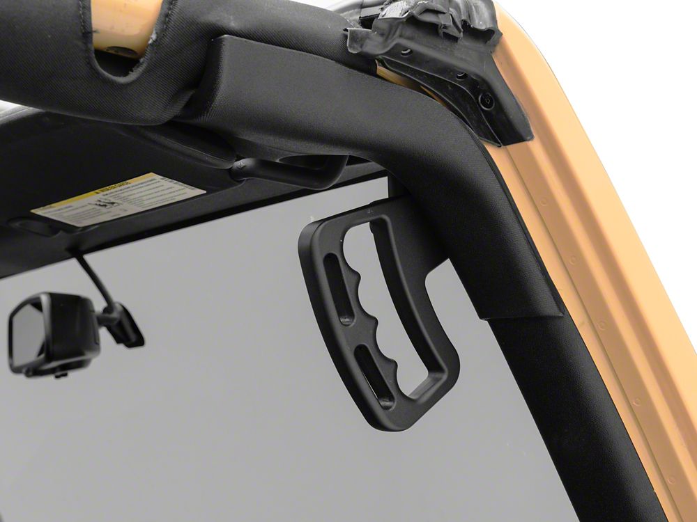 RedRock Aluminum Grab Handles; Pair (07-18 Jeep Wrangler JK)
