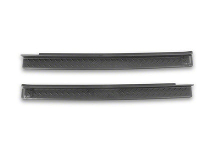 RedRock Door Sill Guards; Front Pair (07-18 Jeep Wrangler JK)