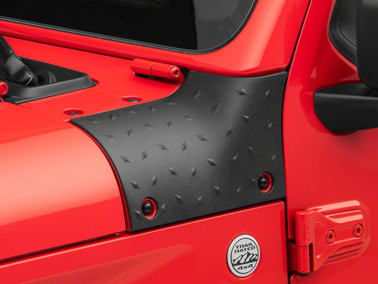 RedRock Cowl Body Armor; Textured Black (18-25 Jeep Wrangler JL, Excluding Mojave, 392, and 4xe)