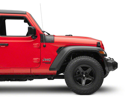 RedRock Cowl Body Armor; Textured Black (18-25 Jeep Wrangler JL, Excluding Mojave, 392, and 4xe)