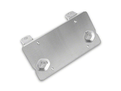 RedRock Roller Fairlead License Plate Mounting Bracket (07-18 Jeep Wrangler JK)