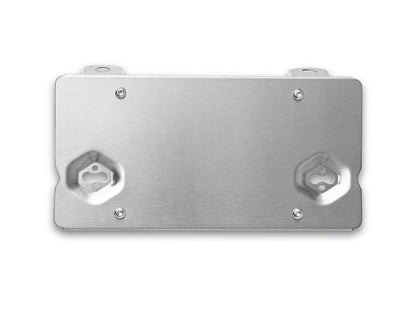 RedRock Roller Fairlead License Plate Mounting Bracket (07-18 Jeep Wrangler JK)
