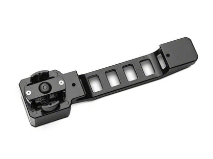 RedRock Aluminum Door and Tailgate Handle Set; Black (07-18 Jeep Wrangler JK 4-Door)