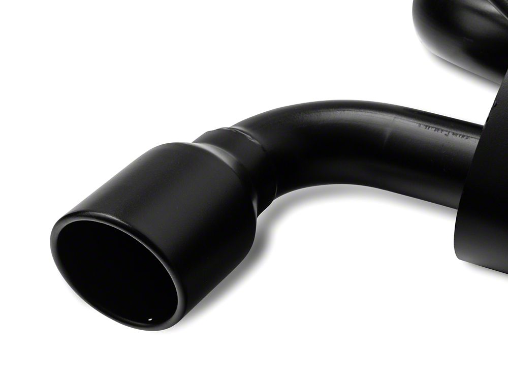 RedRock Axle-Back Exhaust with Black Tips (18-25 2.0L or 3.6L Jeep Wrangler JL)