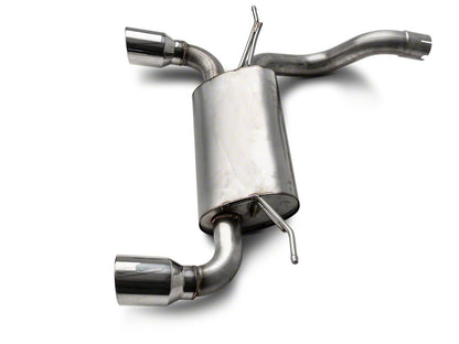 RedRock Axle-Back Exhaust with Polished Tips (18-25 2.0L or 3.6L Jeep Wrangler JL)