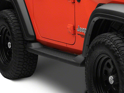 RedRock Molded ABS OE Style Side Step Bars (18-25 Jeep Wrangler JL 2-Door)