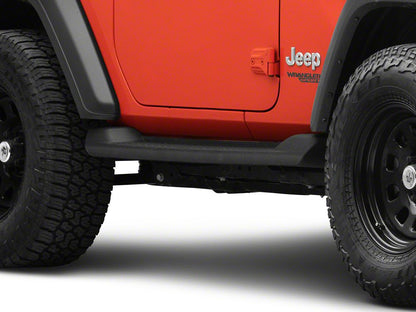 RedRock Molded ABS OE Style Side Step Bars (18-25 Jeep Wrangler JL 2-Door)
