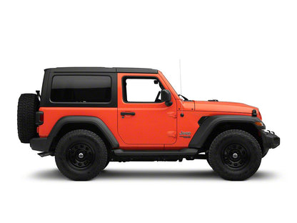 RedRock Molded ABS OE Style Side Step Bars (18-25 Jeep Wrangler JL 2-Door)