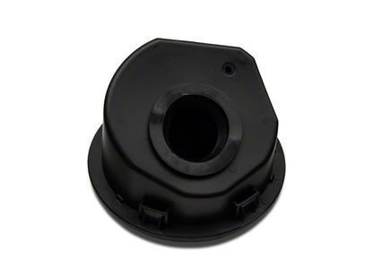 RedRock Fuel Filler Door Cover; Matte Black (18-25 Jeep Wrangler JL)